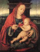 CLEVE, Joos van Virgin and Child fg Sweden oil painting reproduction